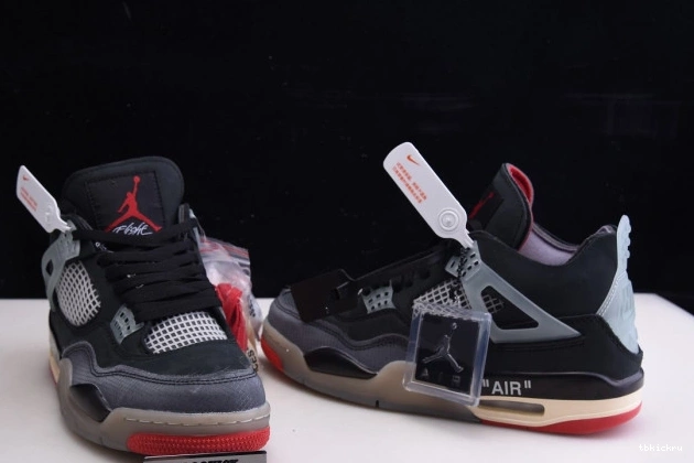 Reps TBK Retro CV9388-001 4 Jordan x White Off Bred Air 0731